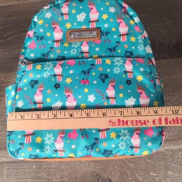 Lily Bloom Parrots in Paradise Eden Backpack NWT Karma Bloom main image 8